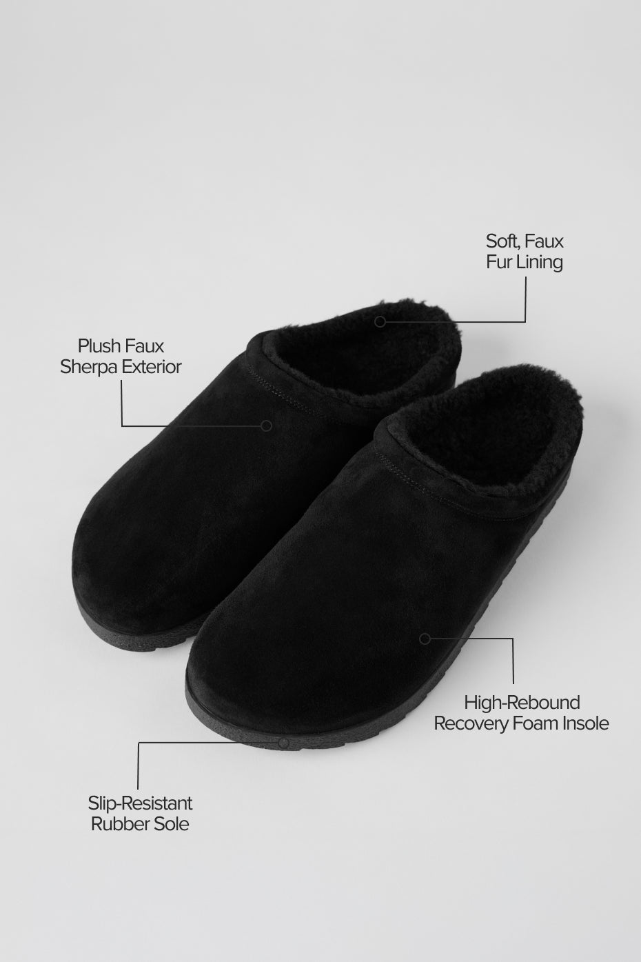 Chaussons Recovery - Noir
