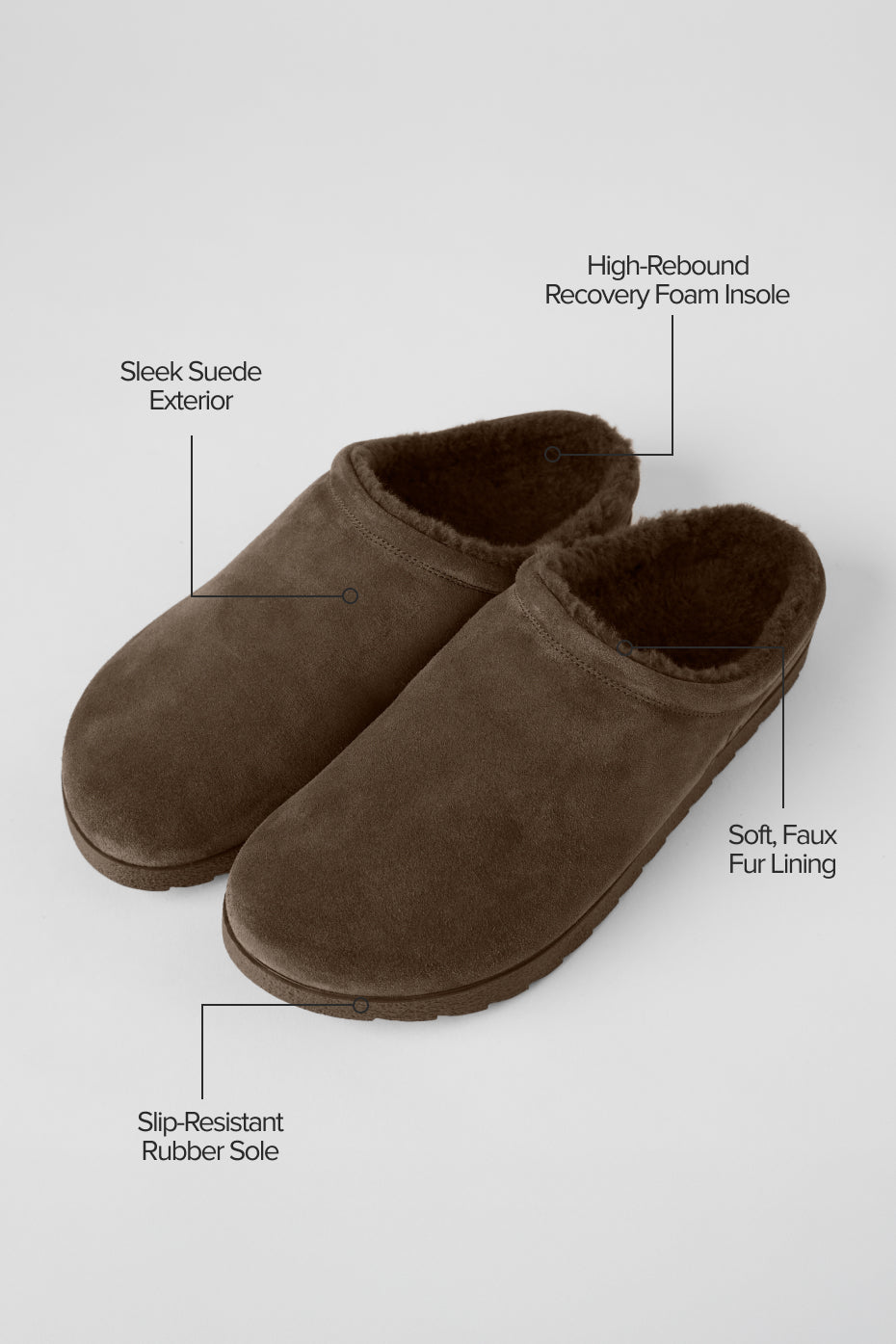 Chaussons Recovery - Espresso