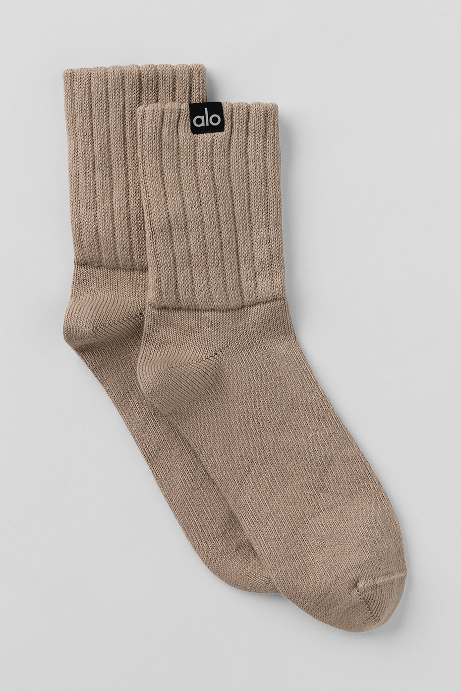 Chaussettes Mi-Hautes Unisexes Scrunch - Gravel