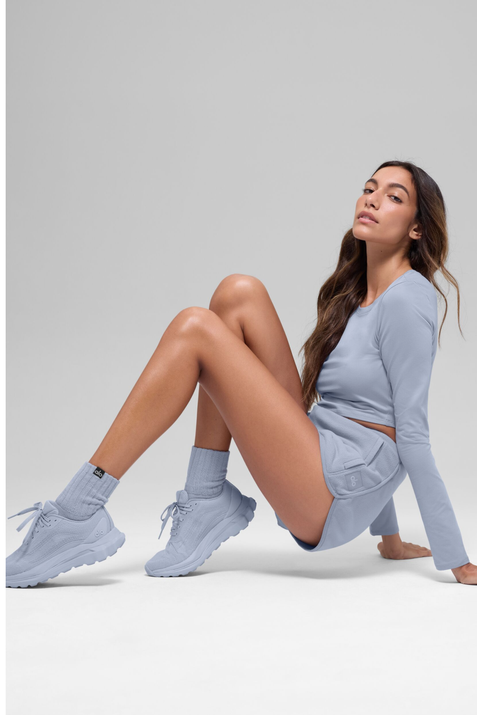 Chaussettes Mi-Hautes Unisexes Scrunch - Winter Frost