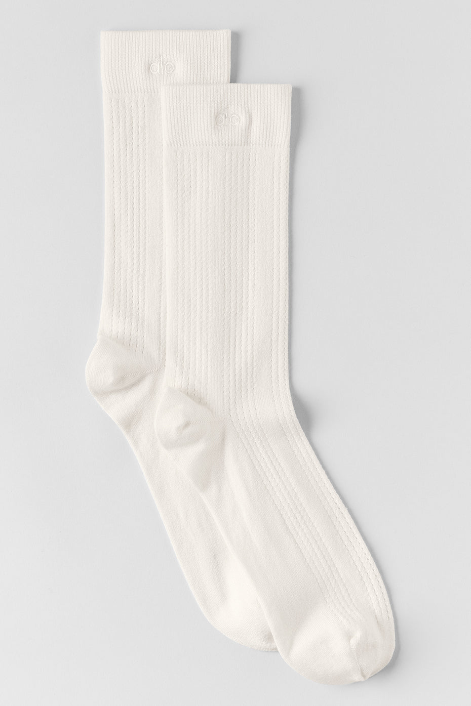 Chaussettes En Maille Cachemire - Ivory
