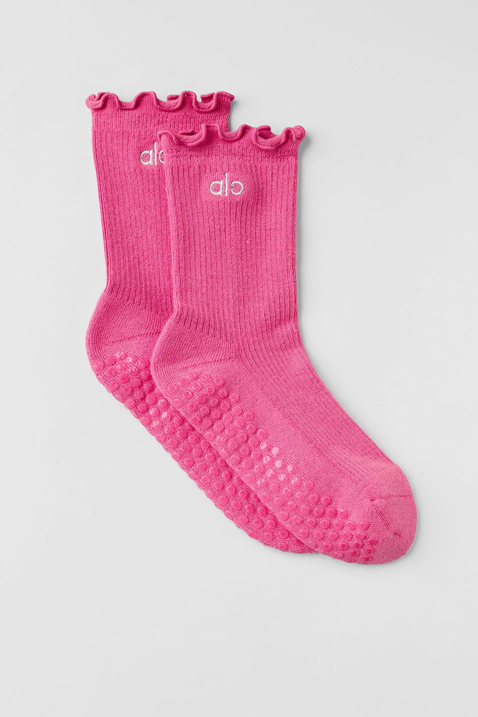 Chaussettes Anti-Dérapantes Lettuce Edge - Paradise Pink