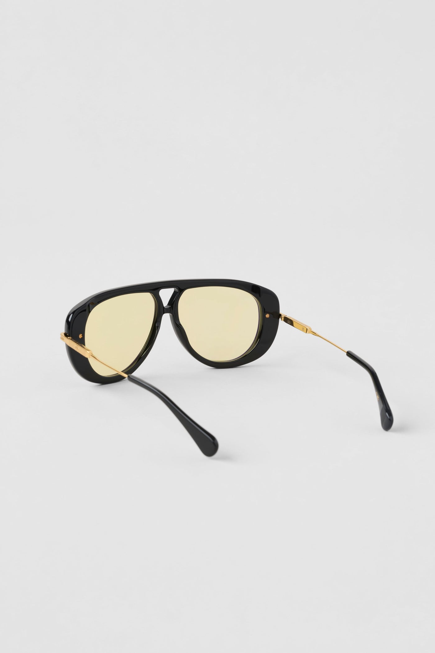 Lunettes De Soleil ALO Aviator - Noir/Jaune