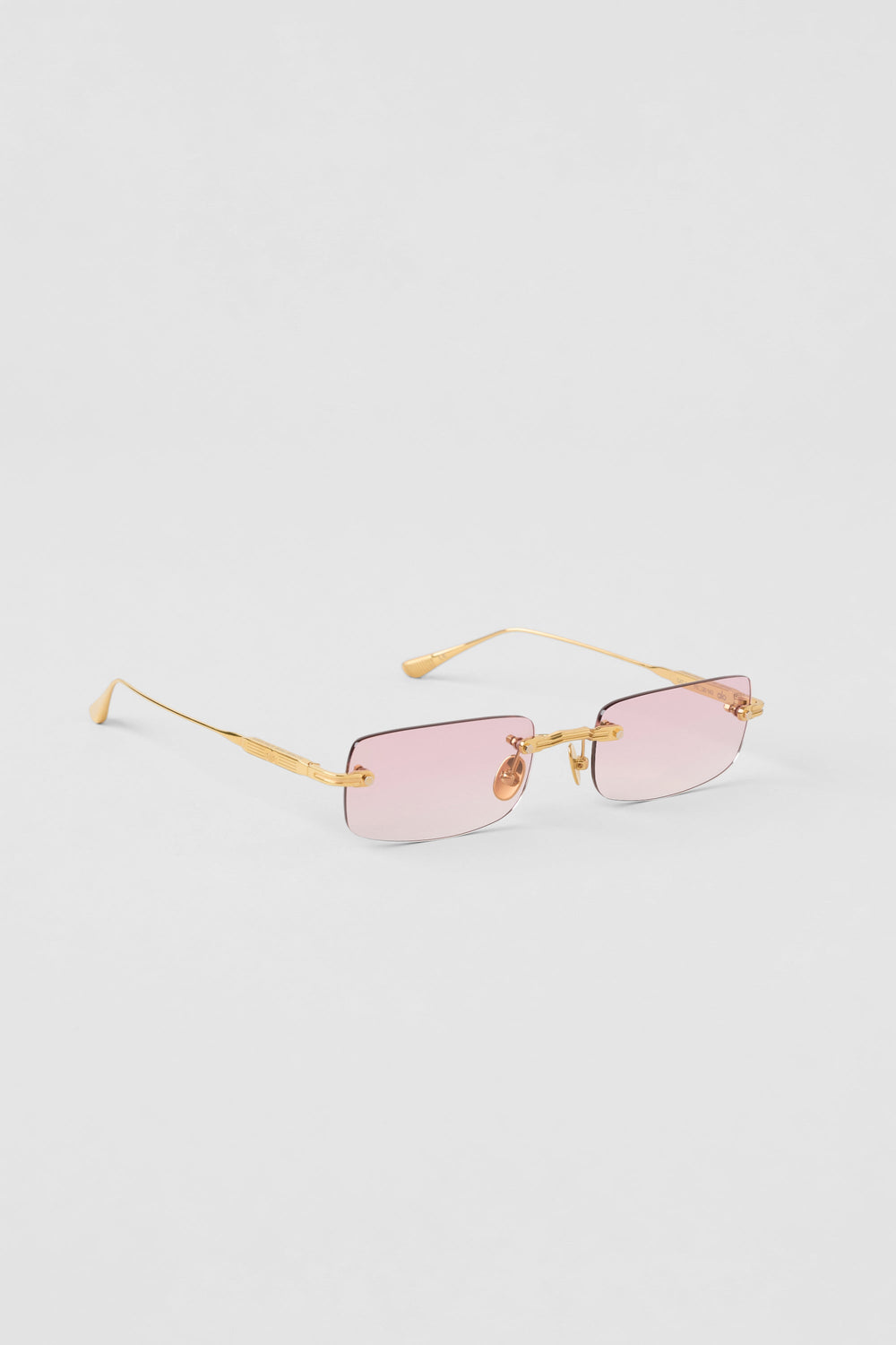 ALO Wire Lunettes de soleil à monture - Dégradé or/rose