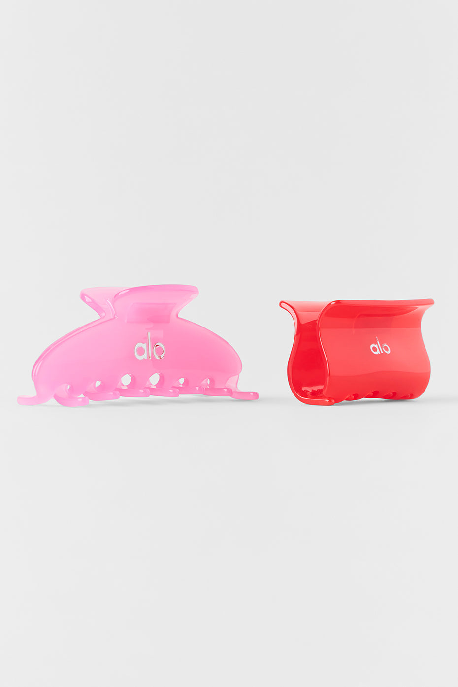 Pince Effortless (Paquet De 2) - Candy Heart Pink/Bright Red