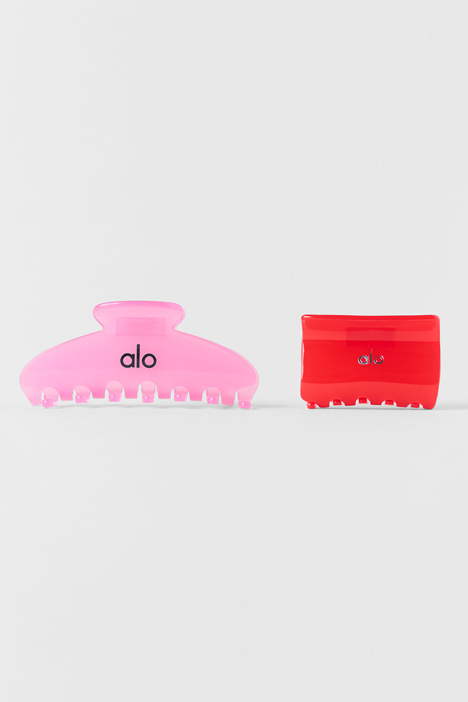 Pince Effortless (Paquet De 2) - Candy Heart Pink/Bright Red