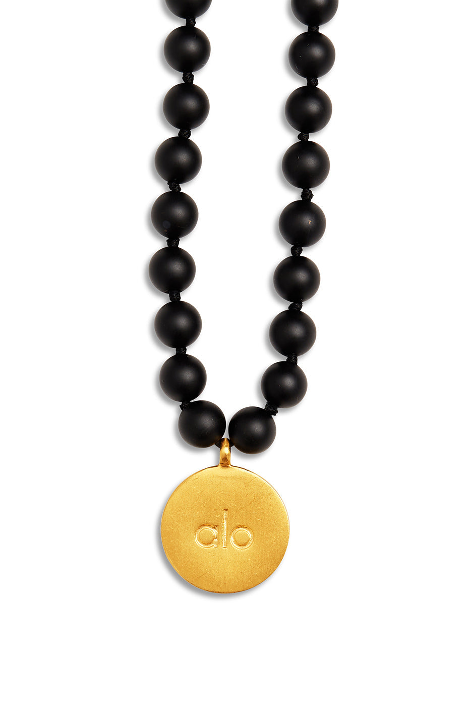 Collier Mala Onyx Noir