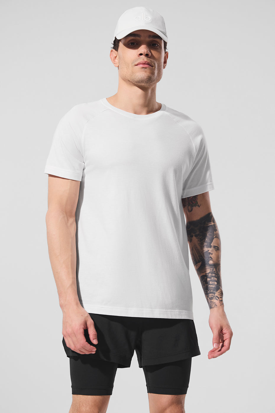 T-Shirt Raglan Triumph - Blanc