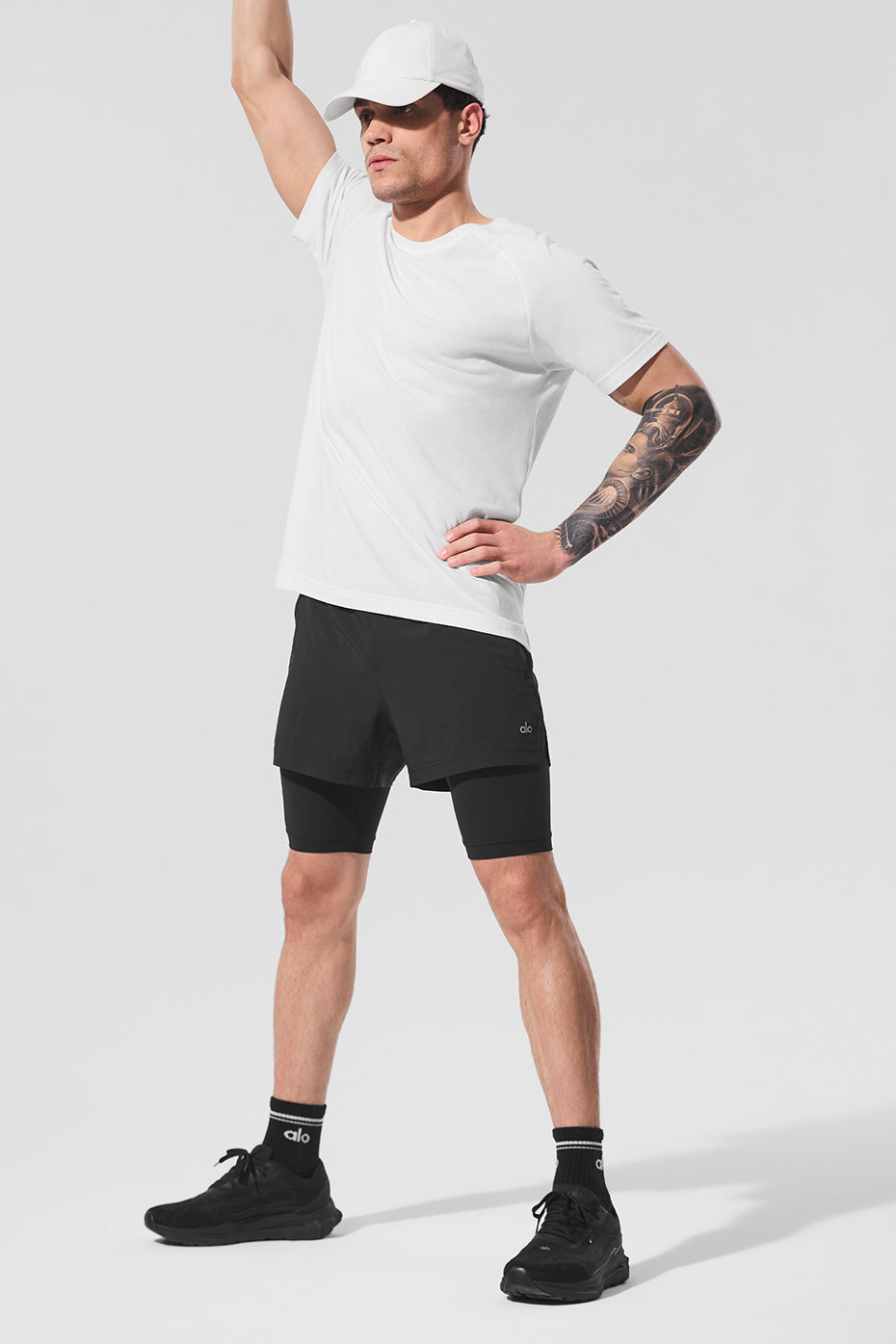 T-Shirt Raglan Triumph - Blanc
