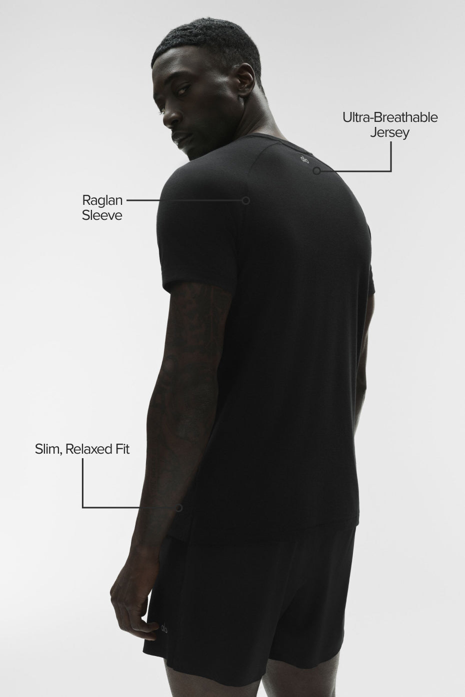 T-Shirt Raglan Triumph - Noir
