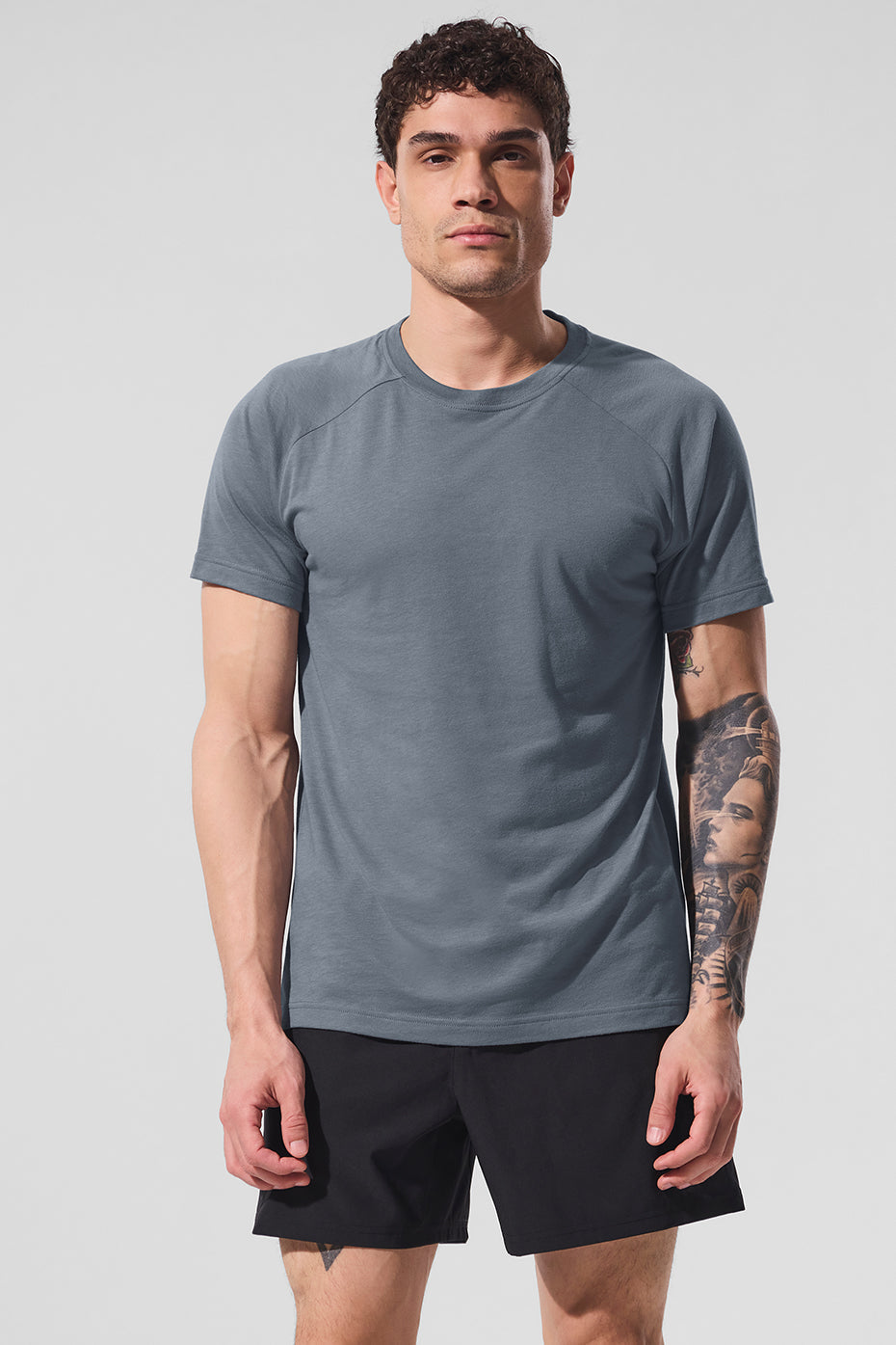 T-Shirt Raglan Triumph - Steel Grey