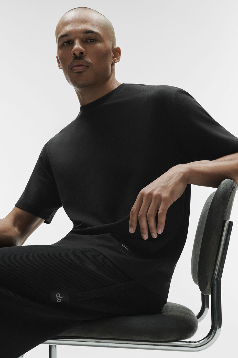 T-Shirt Double Take - Noir