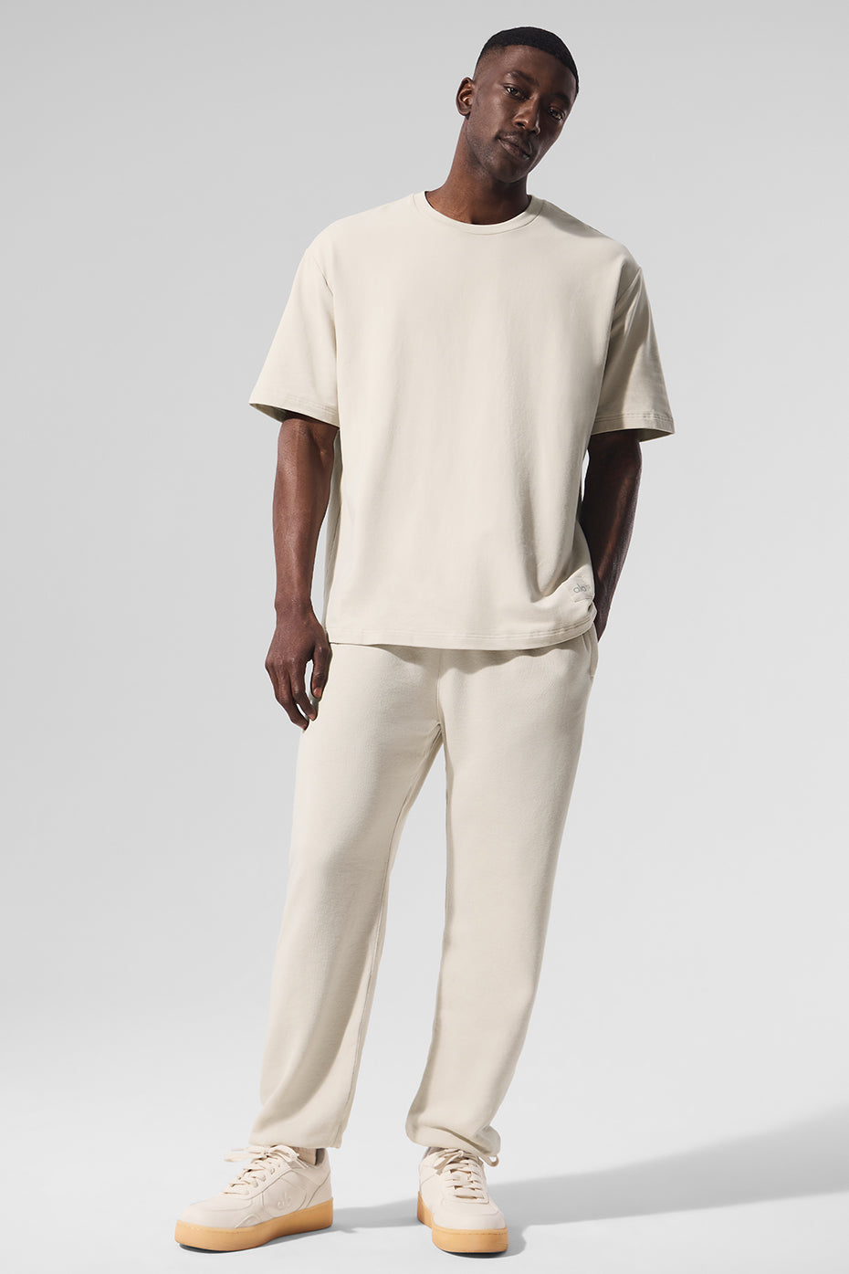 T-Shirt Double Take - Bone