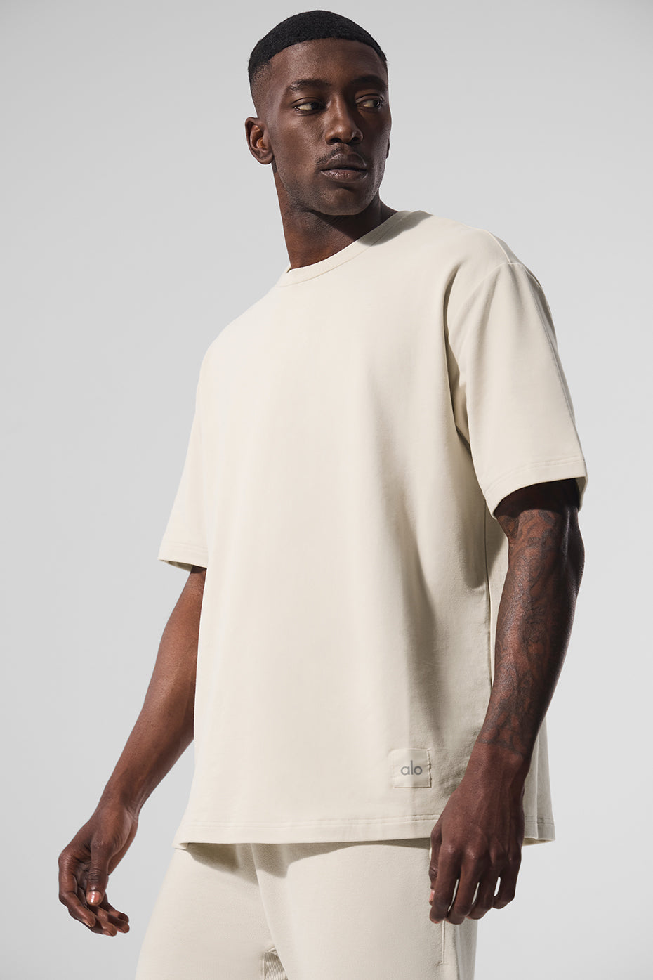 T-Shirt Double Take - Bone