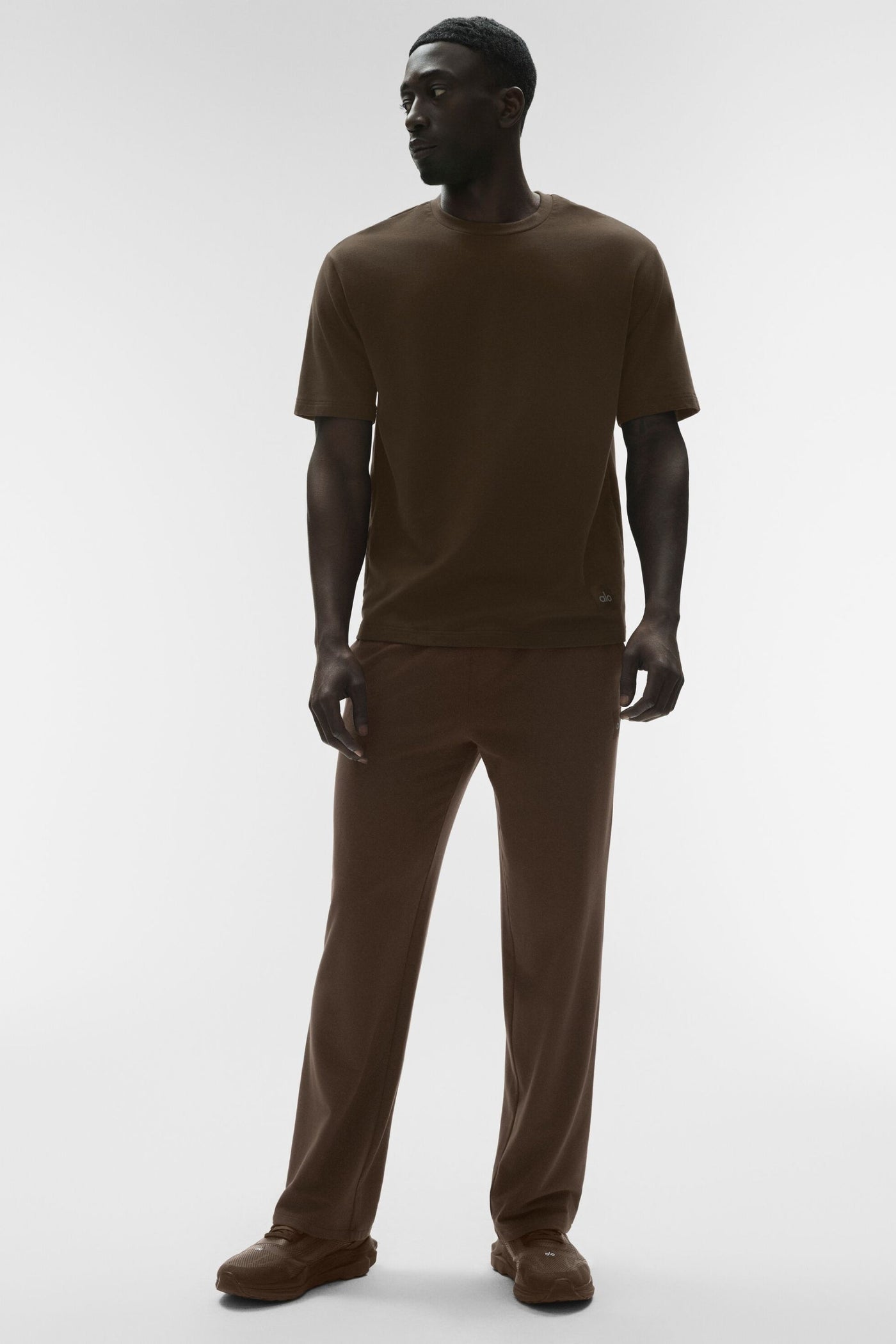 T-Shirt Double Take - Espresso
