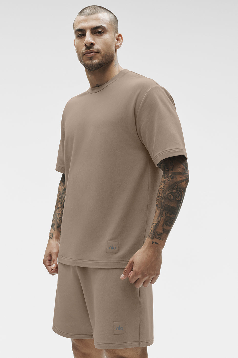 T-Shirt Double Take - Gravel