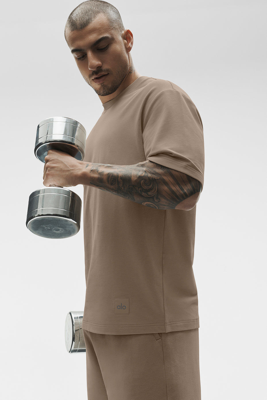 T-Shirt Double Take - Gravel