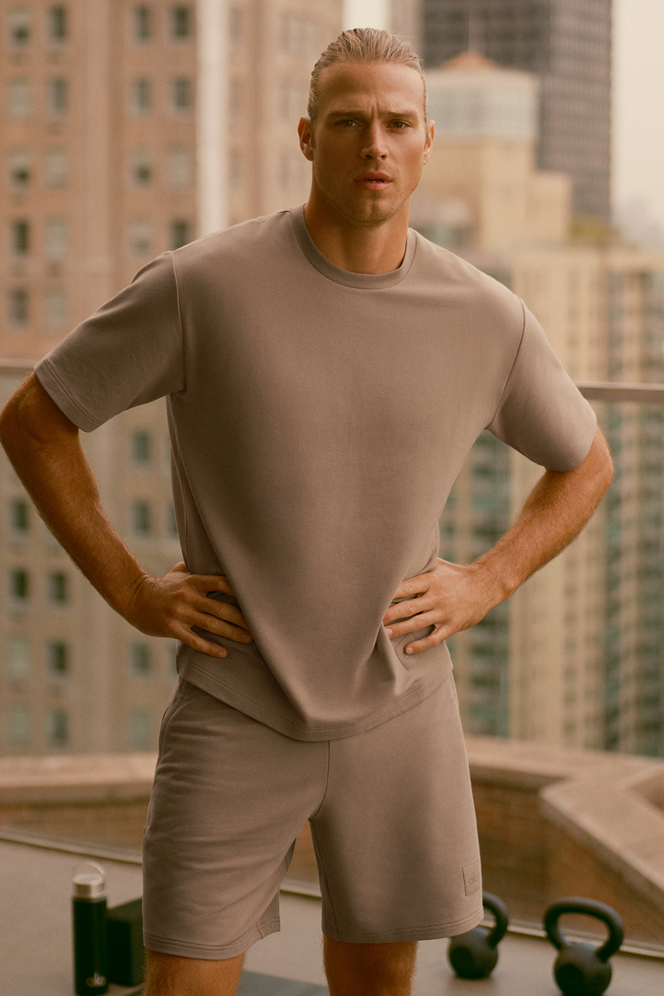 T-Shirt Double Take - Gravel
