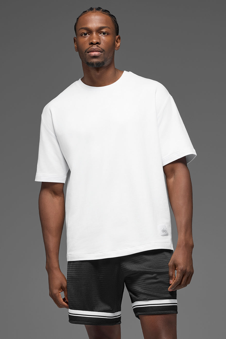 T-Shirt Double Take - Blanc