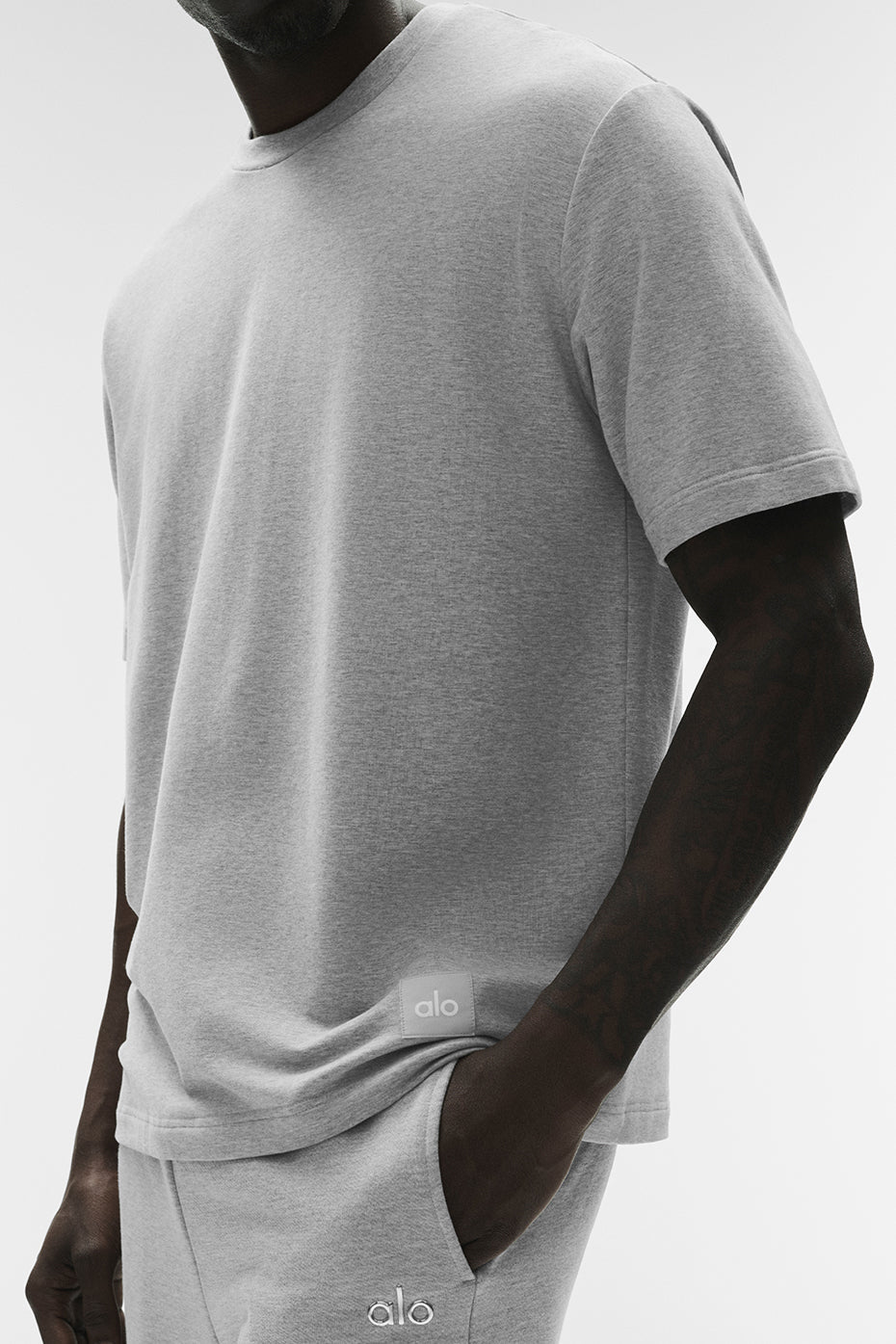 T-Shirt Double Take - Athletic Heather Grey