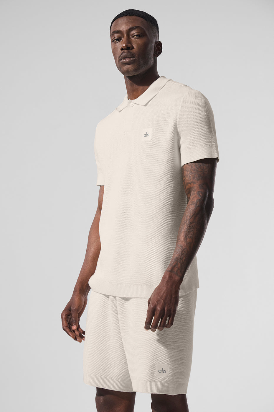 Polo En Maille Sports Club - Ivory