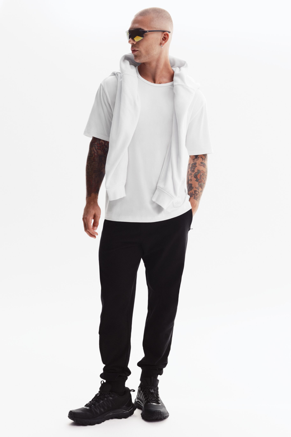 T-Shirt Manches Courtes Street Essential - Blanc