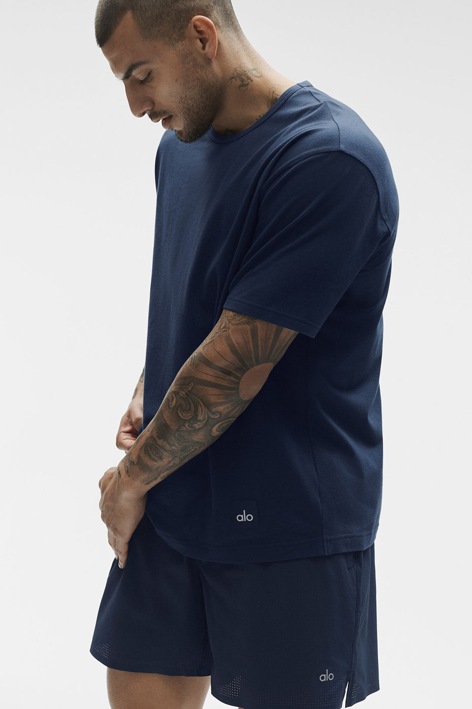 T-Shirt Manches Courtes Street Essential - Navy