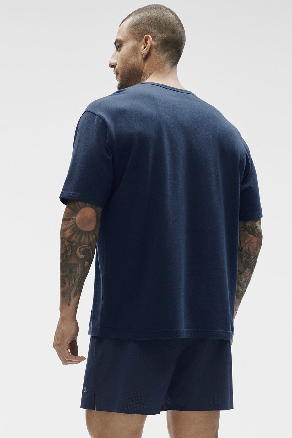 T-Shirt Manches Courtes Street Essential - Navy