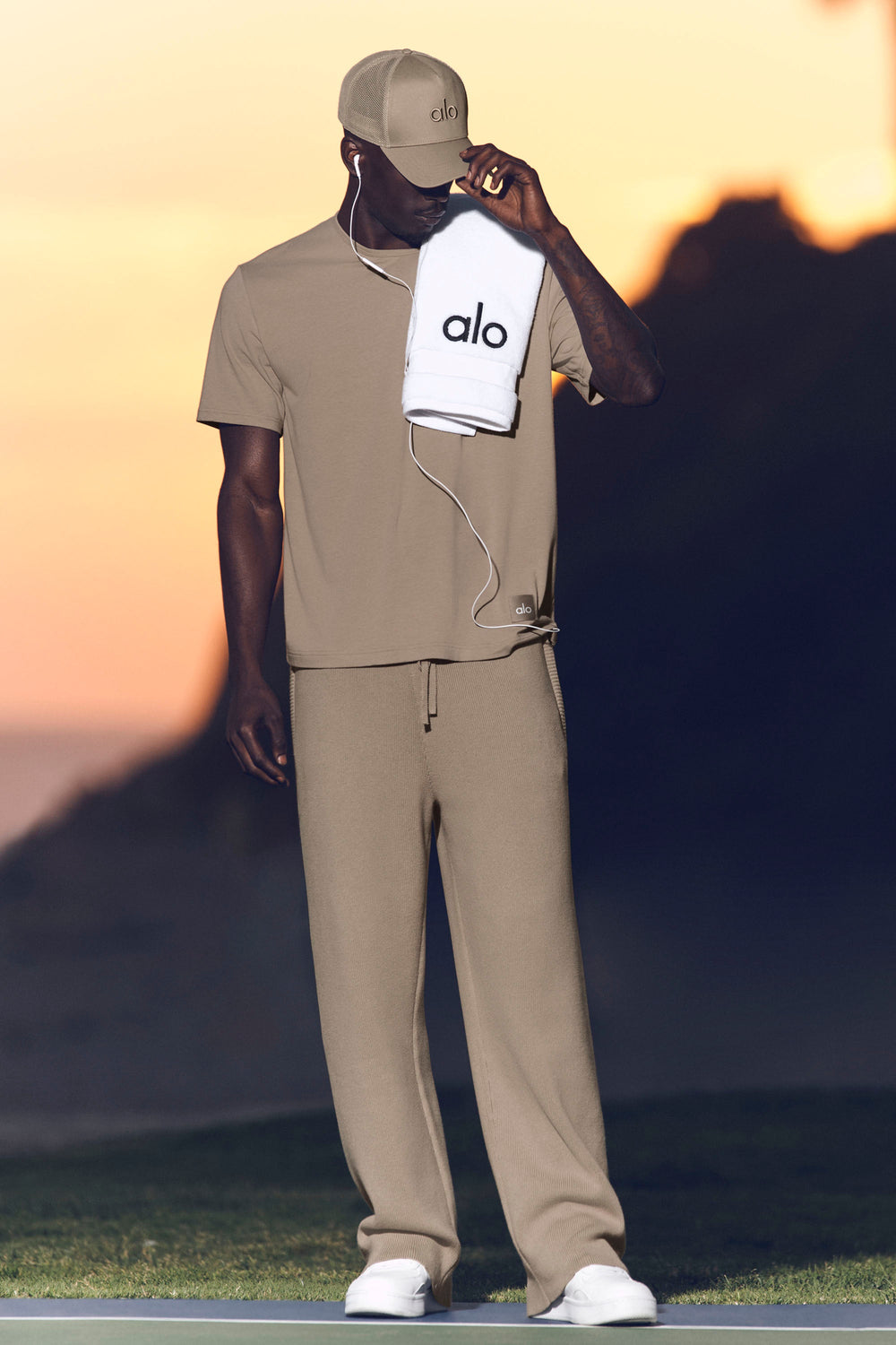 T-shirt Street Essential - Gravel
