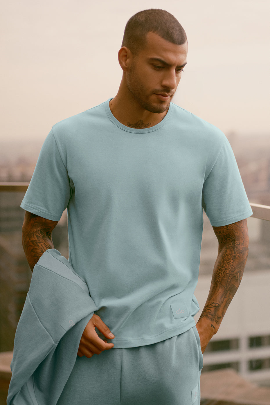 T-Shirt Manches Courtes Street Essential - Desert Sage