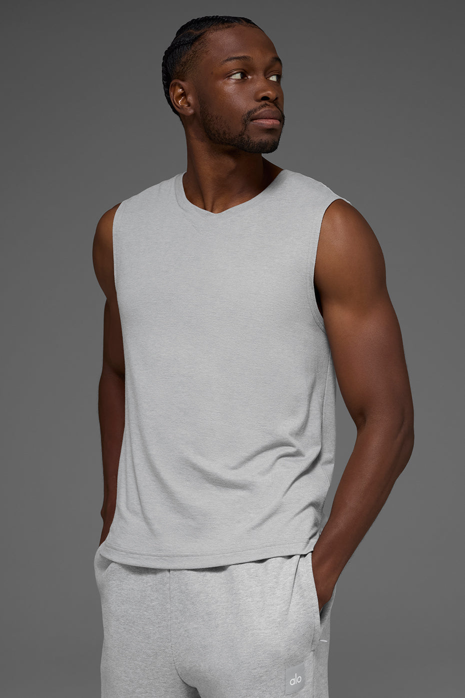 Le Débardeur Triumph Muscle - Athletic Heather Grey