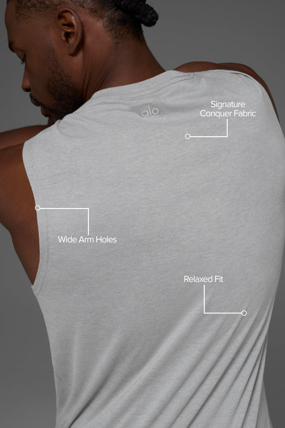 Le Débardeur Triumph Muscle - Athletic Heather Grey