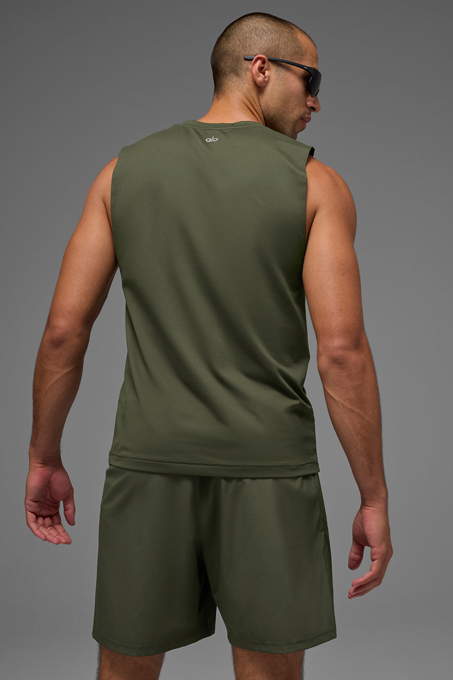 Débardeur Conquer Muscle - Green Olive