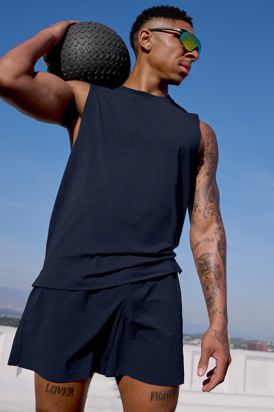Débardeur ALO Vapor - Navy
