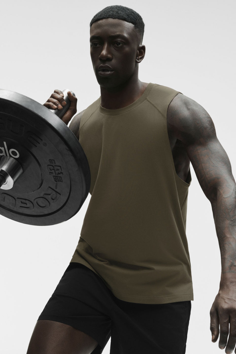 Débardeur ALO Vapor Muscle - Olive Tree