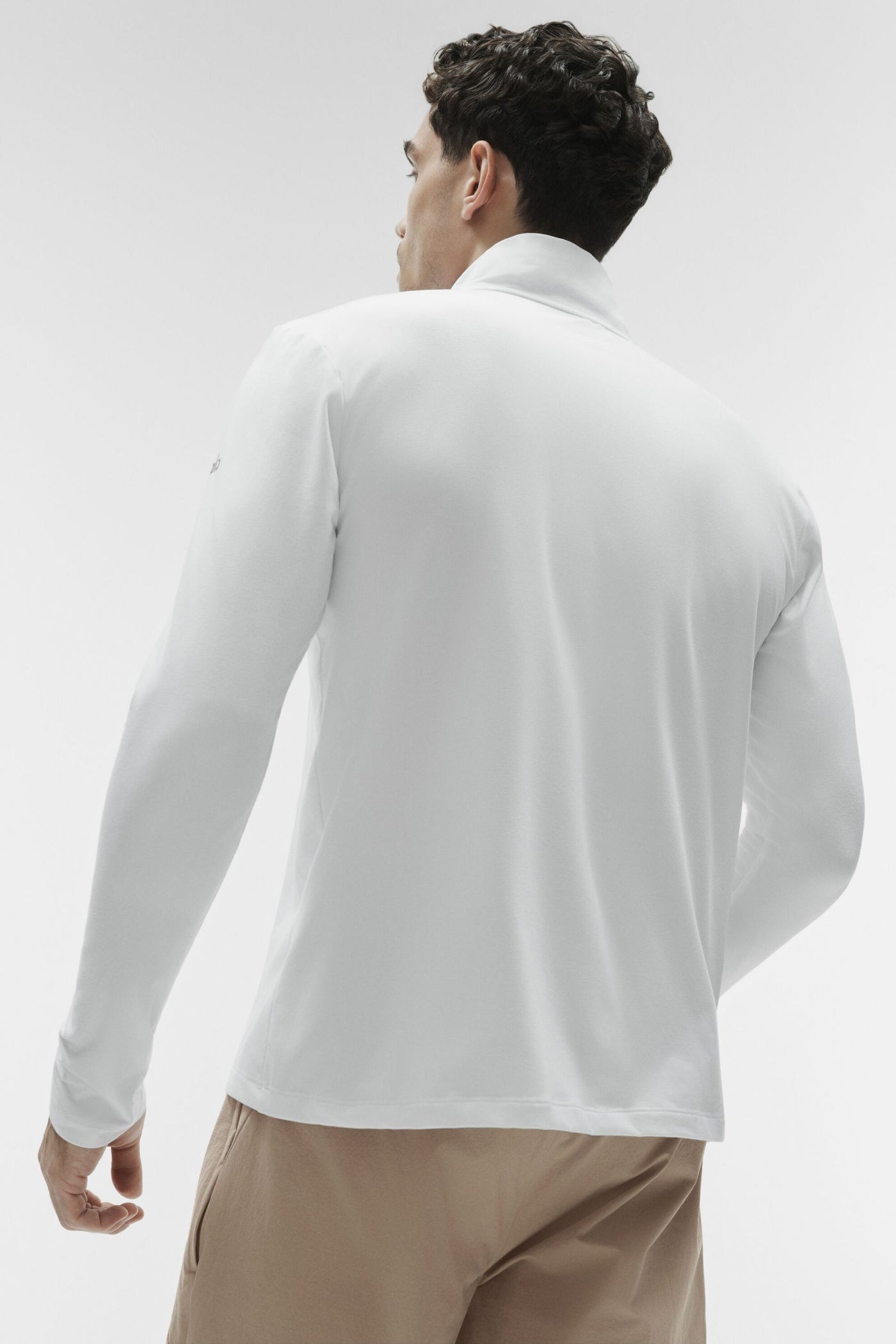 Conquer Manches longues 1/4 Zip Reform - Blanc