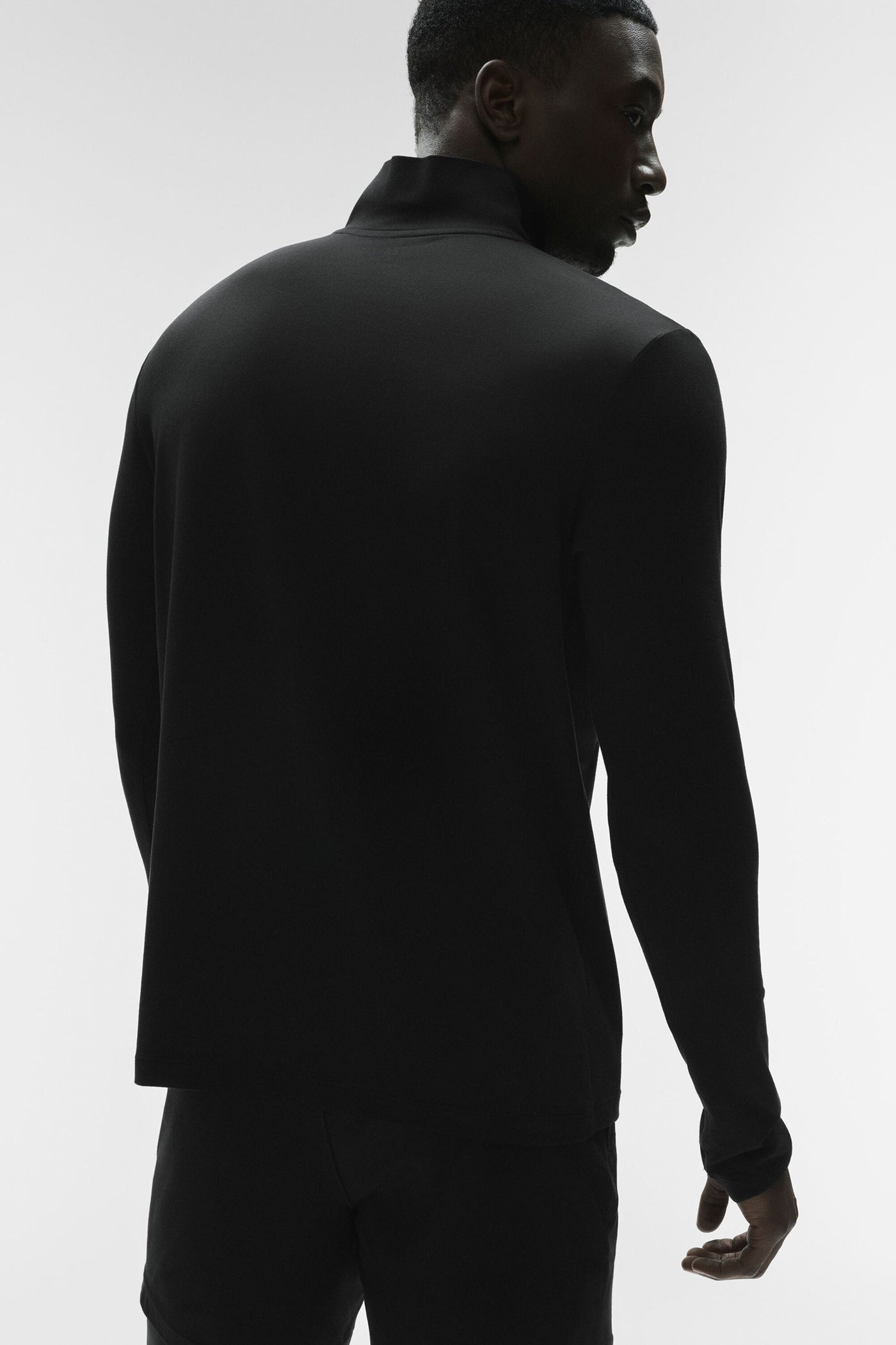 Conquer Manches longues 1/4 Zip Reform - Noir