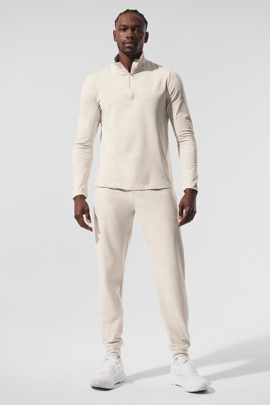 Conquer Manches longues 1/4 Zip Reform - Os