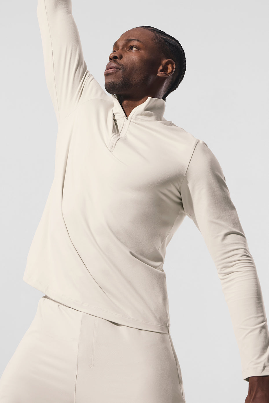 Conquer Manches longues 1/4 Zip Reform - Os