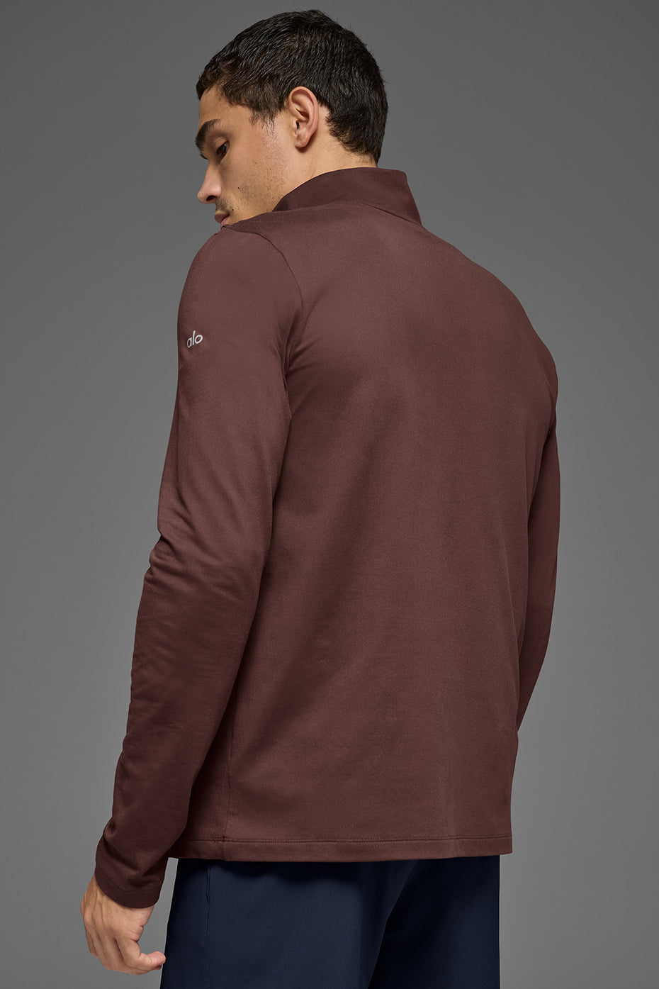 Conquer Chandail 1/4 Zip Reform - Brownstone