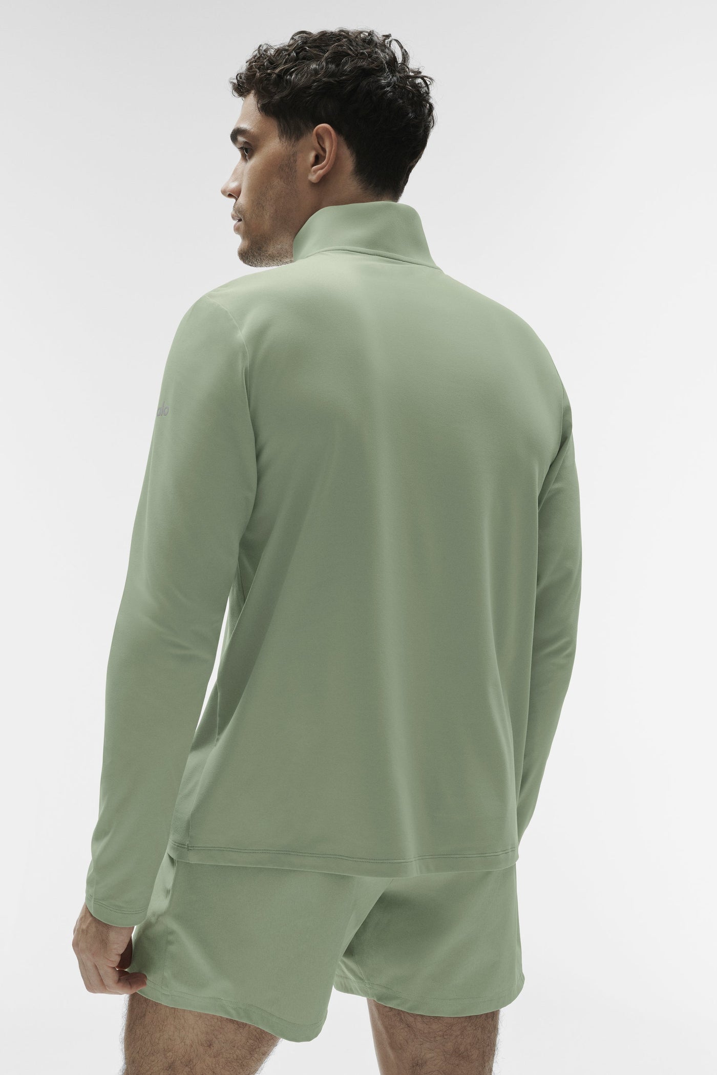 Conquer Manches longues 1/4 Zip Reform - Dune Grass