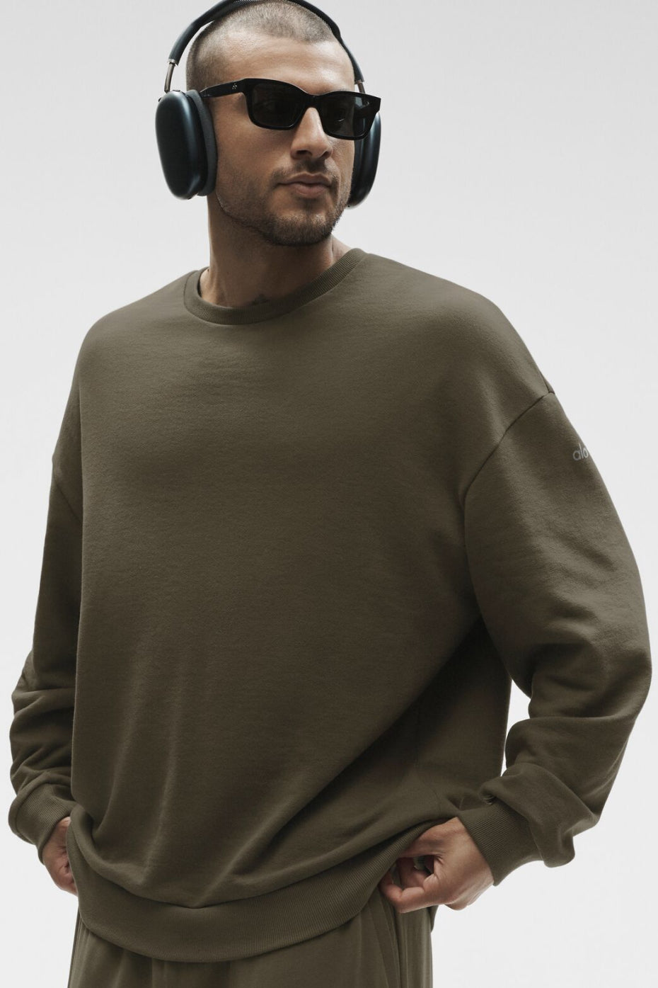 Pull Col Ras-Du-Cou Chill - Olive Tree