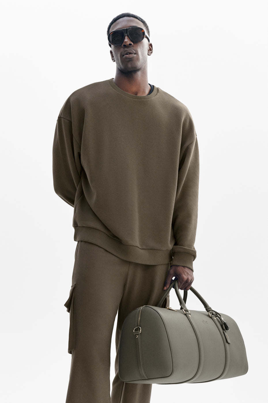 Pull Col Ras-Du-Cou Chill - Olive Tree