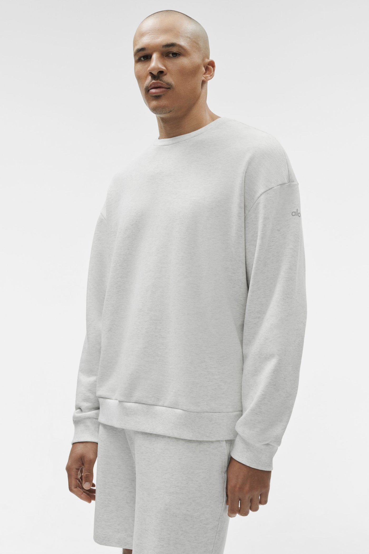 Pull Col Ras-Du-Cou Chill - White Heather