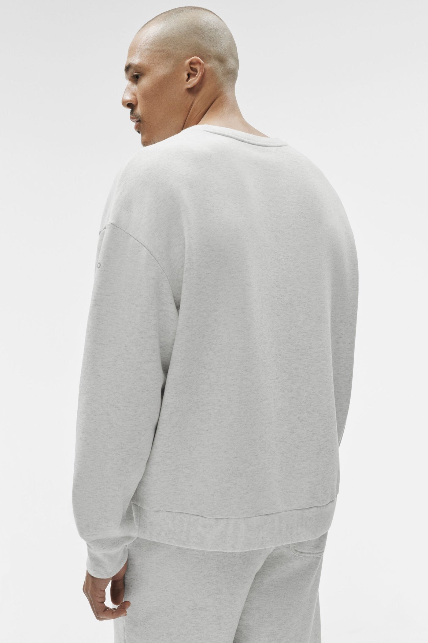 Pull Col Ras-Du-Cou Chill - White Heather