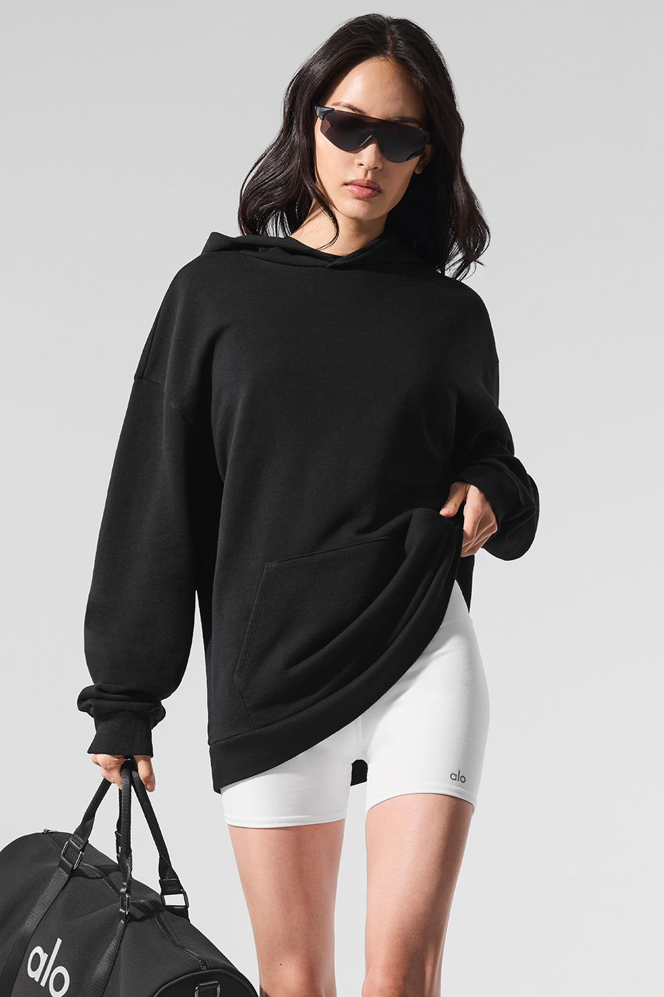 Sweat À Capuche Chill - Noir