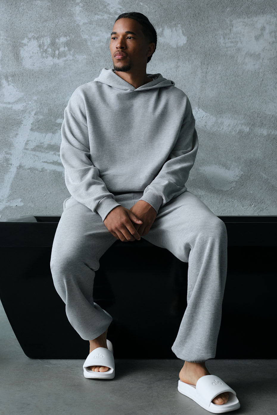 Sweat À Capuche Chill - Athletic Heather Grey