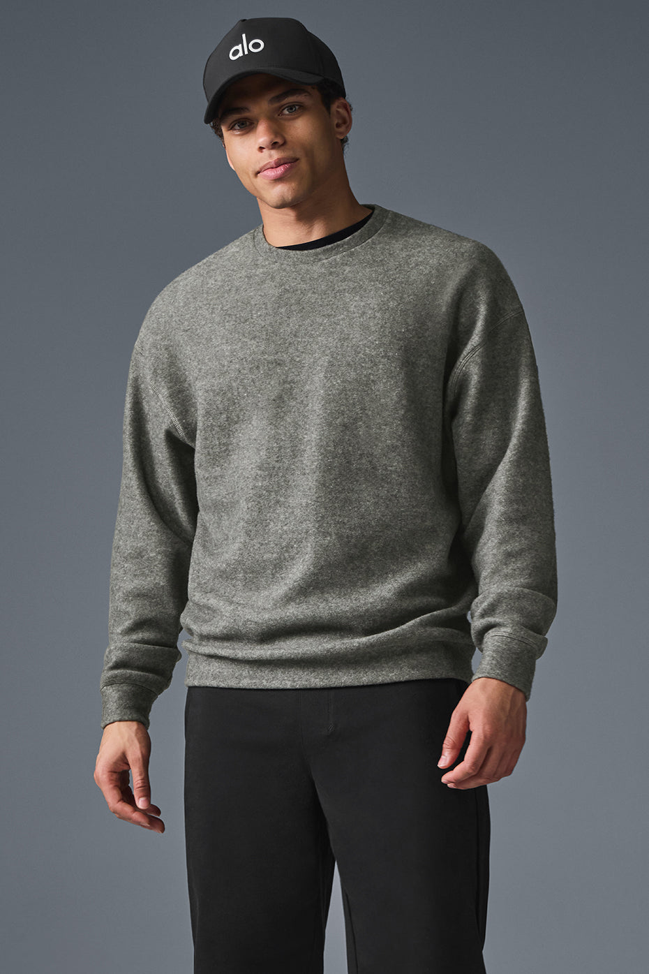 Sweat-Shirt Col Ras-Du-Cou Triumph Restore - Grey Triblend