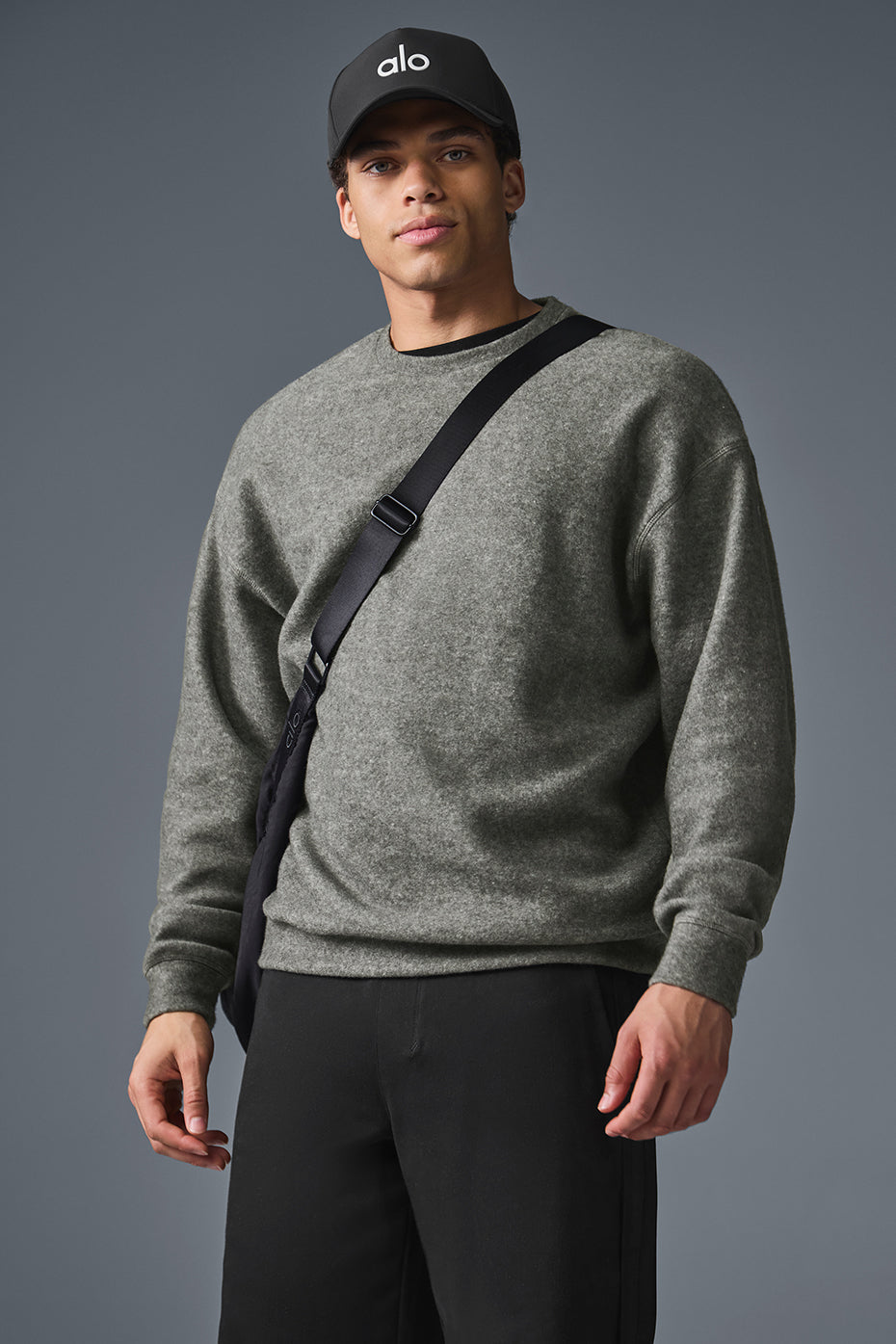 Sweat-Shirt Col Ras-Du-Cou Triumph Restore - Grey Triblend