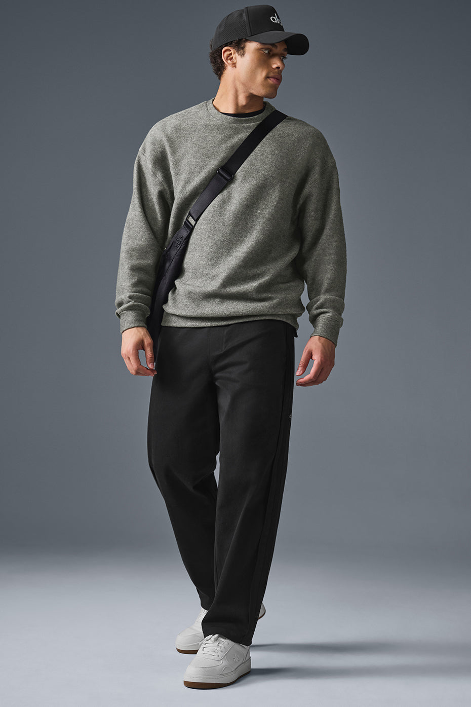 Sweat-Shirt Col Ras-Du-Cou Triumph Restore - Grey Triblend